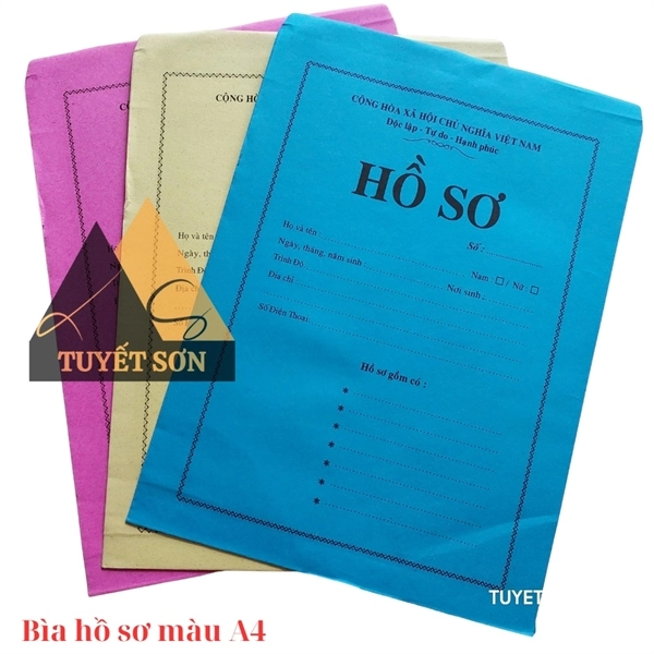 Bìa hồ sơ A4 - Ảnh 2