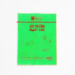 Giấy thủ công decan 6 màu - 4918