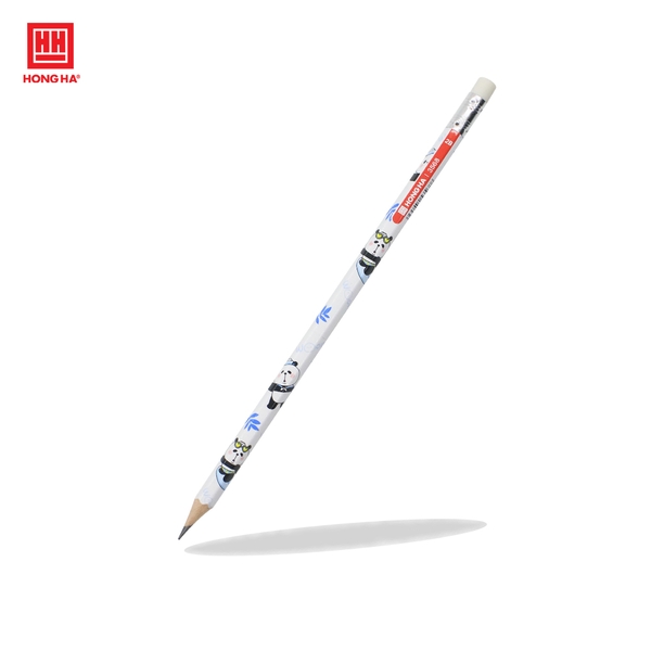 Bút chì gỗ Little Woong-2B có tẩy - 3568 - Ảnh 2