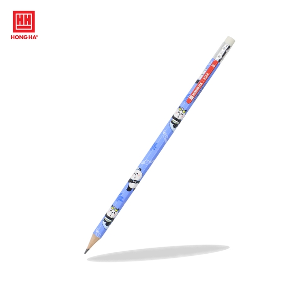 Bút chì gỗ Little Woong-2B có tẩy - 3568 - Ảnh 3