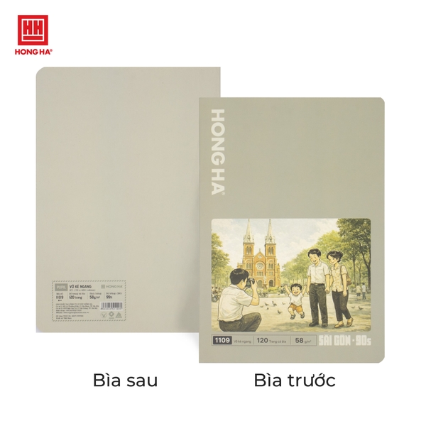 Vở gáy ghim 120 trang Pupil Hoài Niệm - 1109 - Ảnh 3