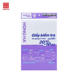 Giấy kiểm tra kẻ ngang dành cho học sinh cấp 2 - 4971