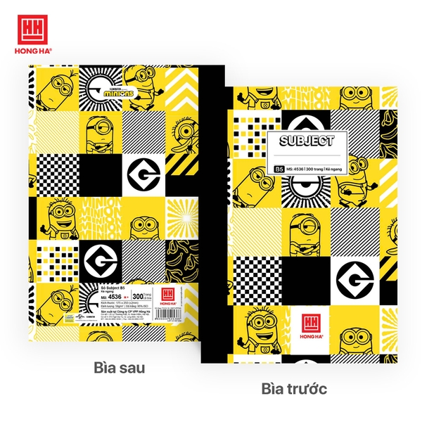 Sổ bìa bồi kẻ ngang B5 300 trang Subject - 4536 - Ảnh 3