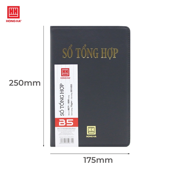 Sổ tổng hợp 600 trang B5 4671 - Ảnh 2