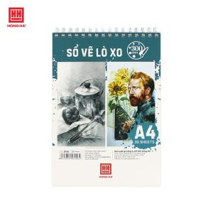 Sổ vẽ lò xo A4 300gsm - 8156