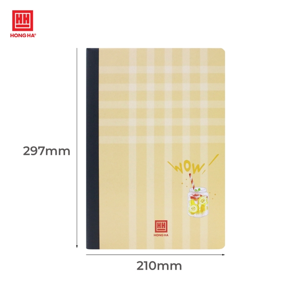 Sổ bìa bồi caro 300 trang A4 Wow - 4653 - Ảnh 2