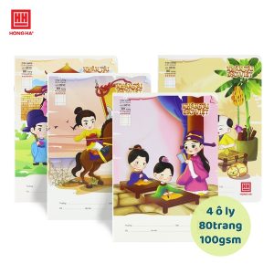 Vở 4 Ô ly 80 trang School Nhân Tài Đất Việt - 0610