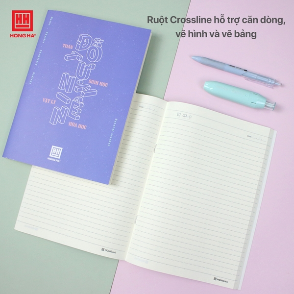 Vở gáy ghim 200 trang Study Đỗ Tự Nhiên (môn Toán, Lý, Hóa) - 1469 - Ảnh 3
