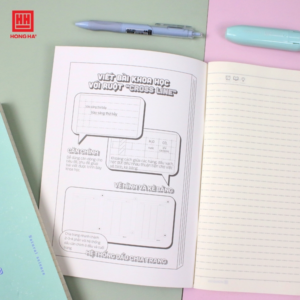 Vở gáy ghim 200 trang Study Đỗ Tự Nhiên (môn Toán, Lý, Hóa) - 1469 - Ảnh 2