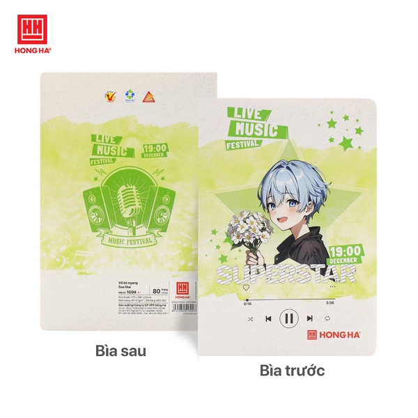 Vở kẻ ngang 80 trang Sao Mai Góc nhỏ - 1694 - Ảnh 2