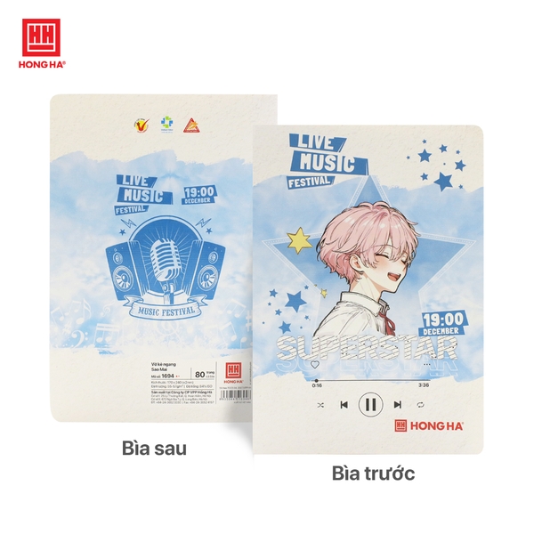 Vở kẻ ngang 80 trang Sao Mai Góc nhỏ - 1694 - Ảnh 3