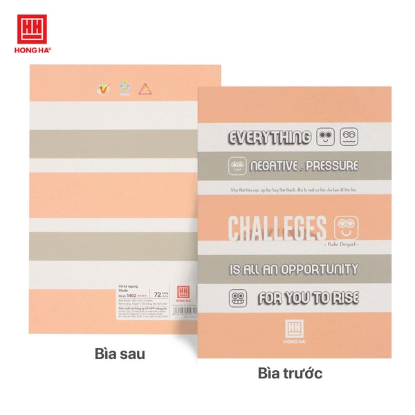 Vở kẻ ngang 72 trang Study Be Yourseft 1462 - Ảnh 2