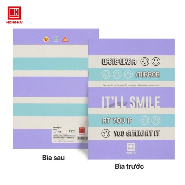 Vở kẻ ngang 72 trang Study Be Yourseft 1462 - Ảnh 3
